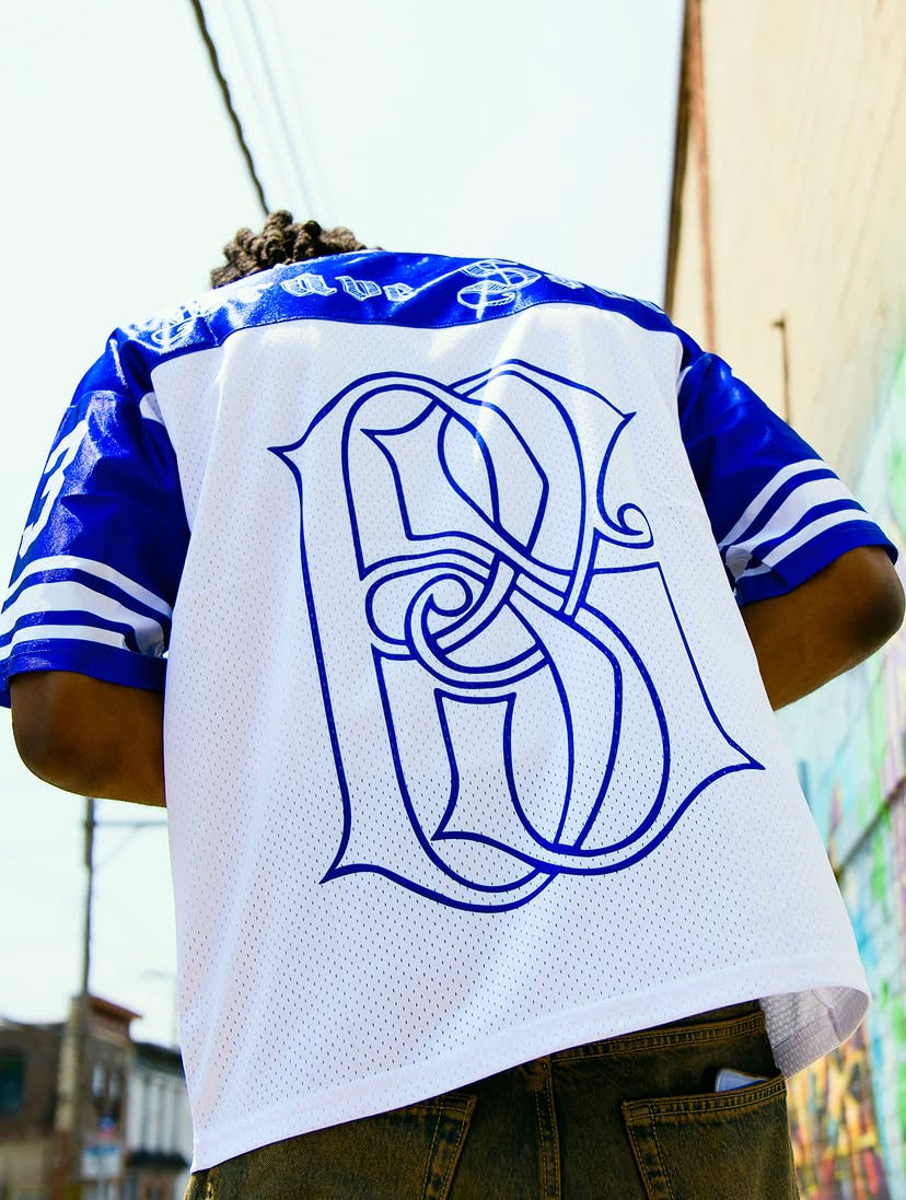 Brave Jersey Blue/White