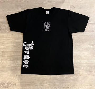 Brave Soul “Brave” Tee Black/White