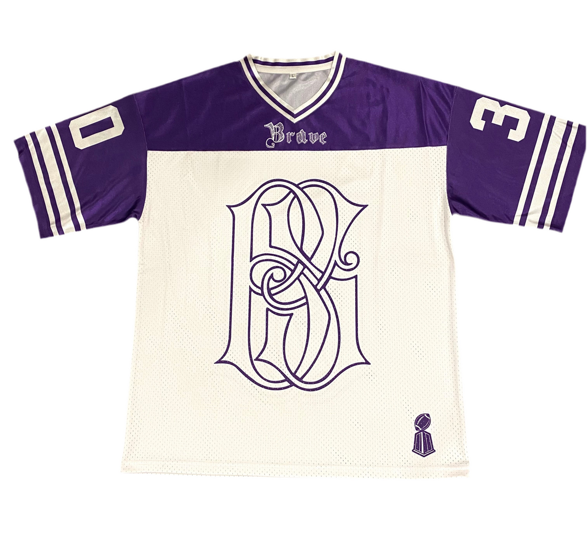 Brave Jersey Purple/White