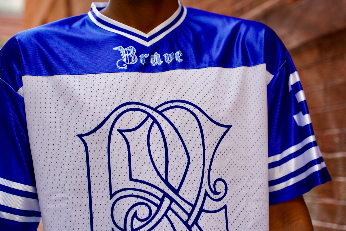 Brave Jersey Blue/White