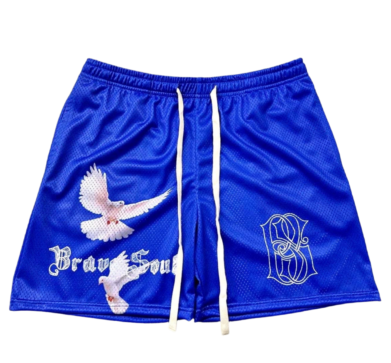 Brave Soul “Varlet” shorts (Blue/White)