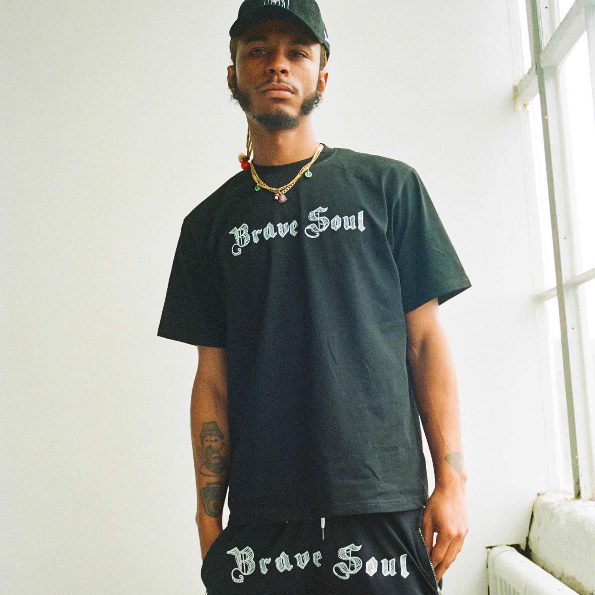 Black Brave Soul Tee