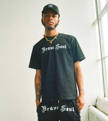 Black Brave Soul Tee